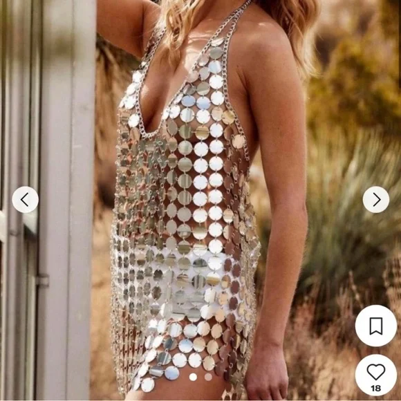 12th Tribe Diana Disco Dress - Picture 5 of 7